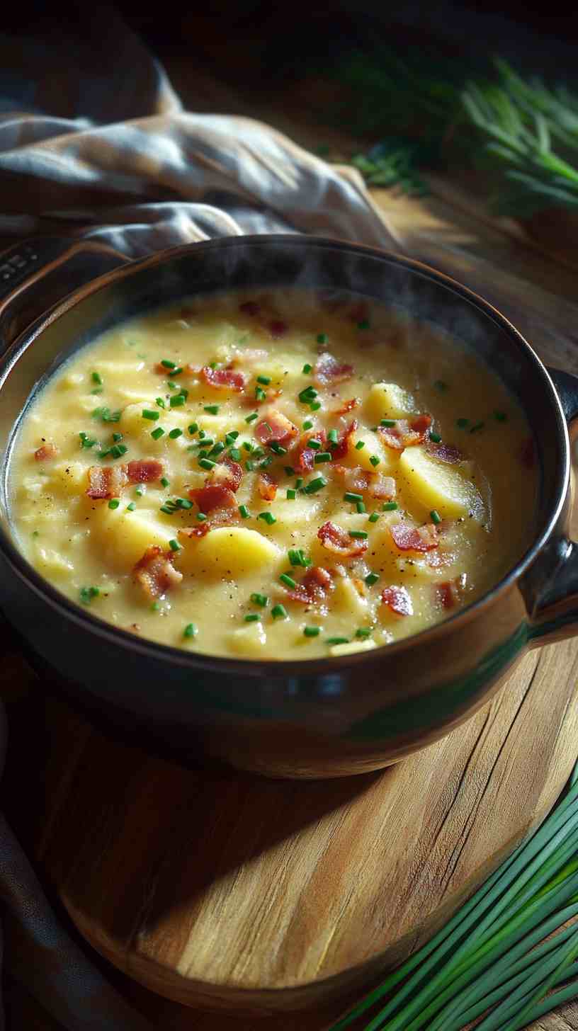 Creamy Crock Pot Potato Soup