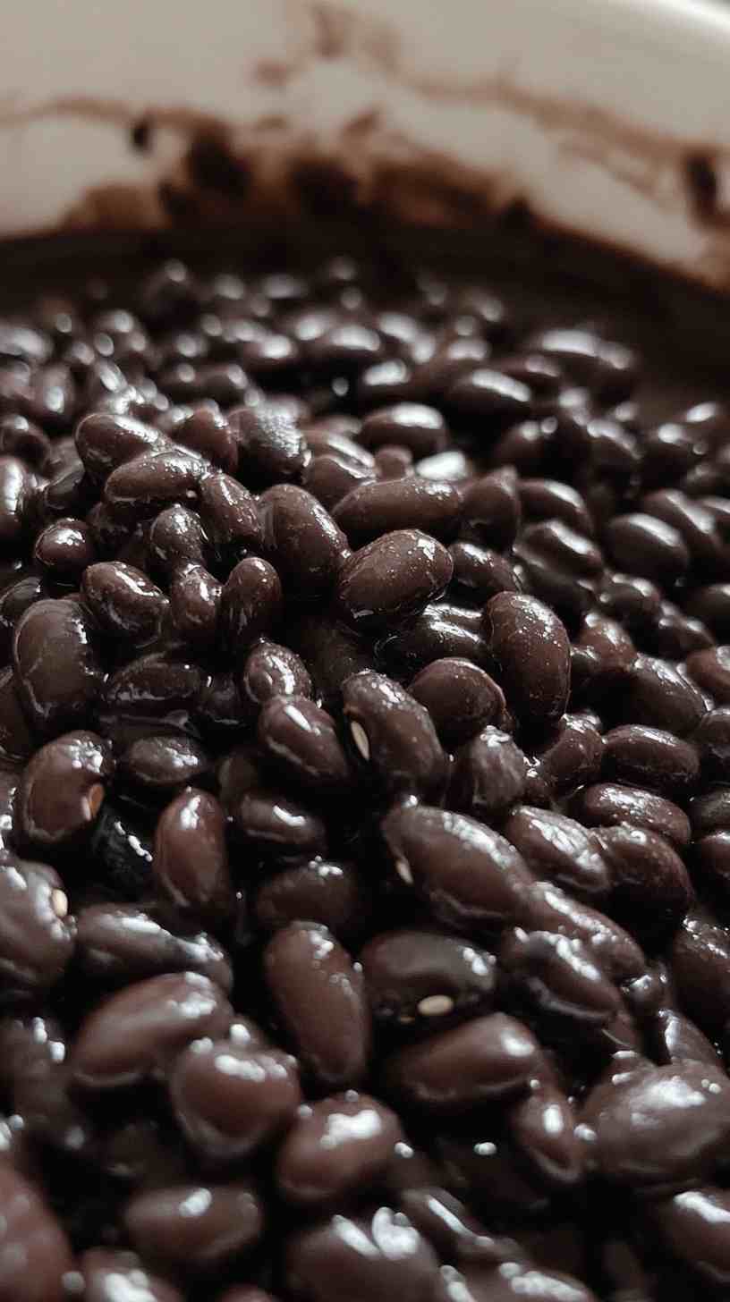 Creamy & Tender Black Beans in the Crock Pot