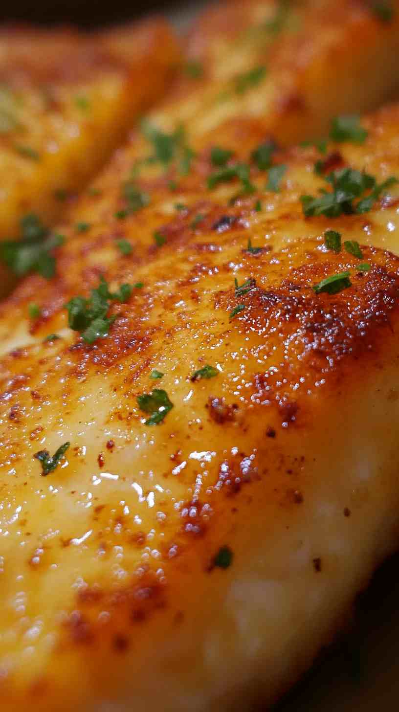 Crispy Air Fryer Garlic Butter Salmon