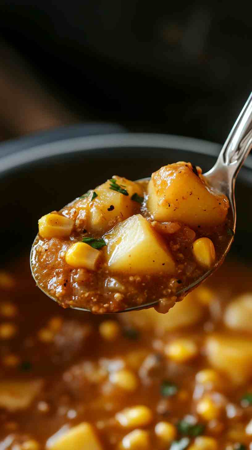Delicious Slow Cooker Corn Chowder Soup