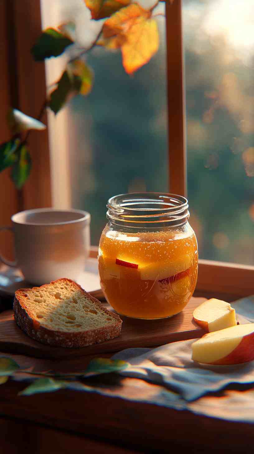 Easy Crockpot Apple Butter with Fall Flavors