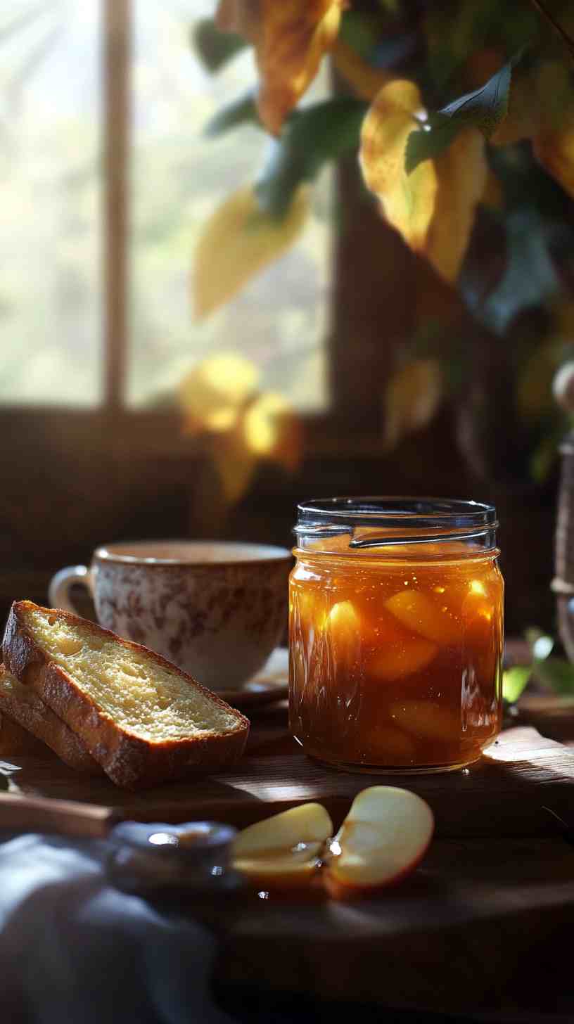 Easy Crockpot Apple Butter with Fall Flavors