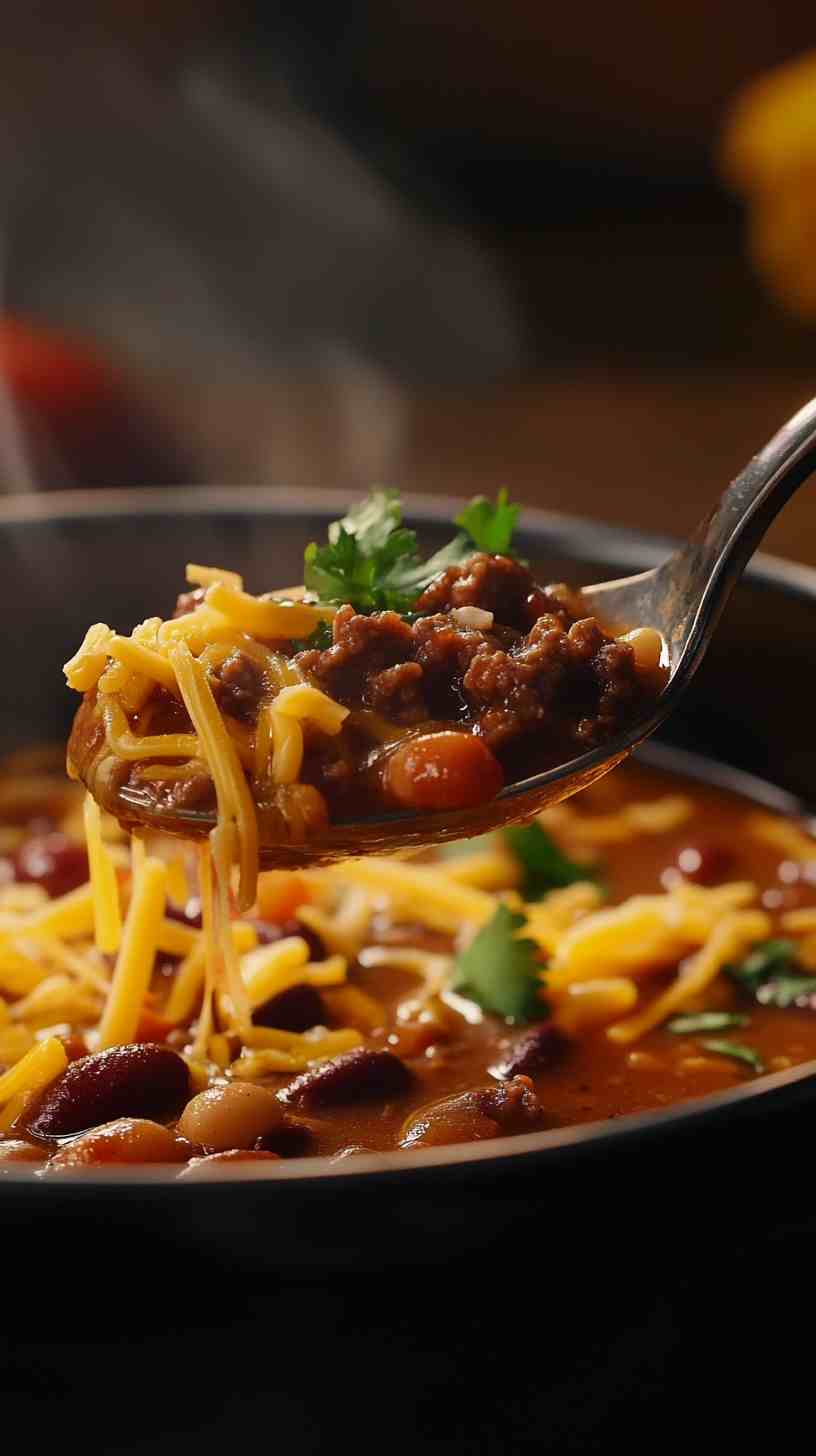 Flavorful Slow Cooker Taco Soup
