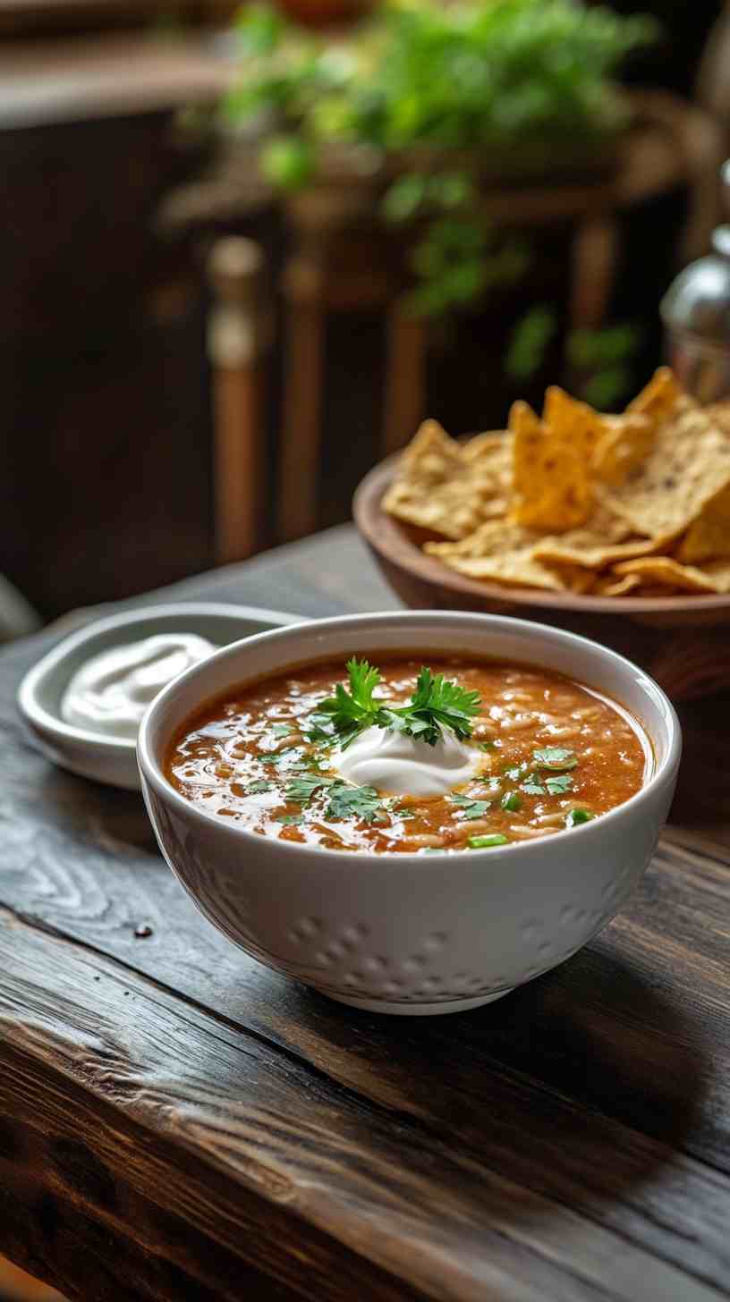 Flavorful Slow Cooker Taco Soup