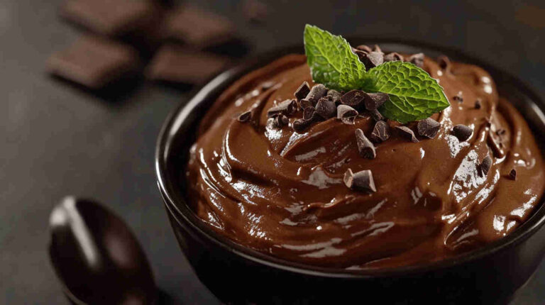 Sugar-Free Healthy Chocolate Avocado Pudding