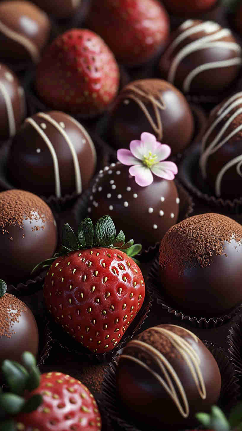 Sugar-Free Healthy Chocolate Dipped Strawberries