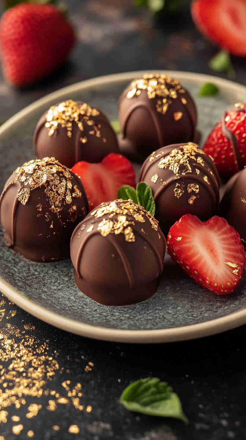 Sugar-Free Healthy Chocolate Dipped Strawberries
