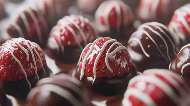 Sugar-Free Healthy Chocolate Dipped Strawberries