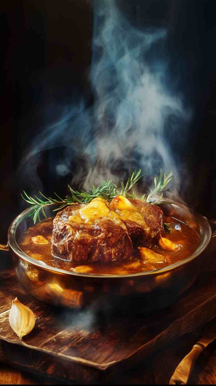 Hearty Slow Cooker Pot Roast with Gravy