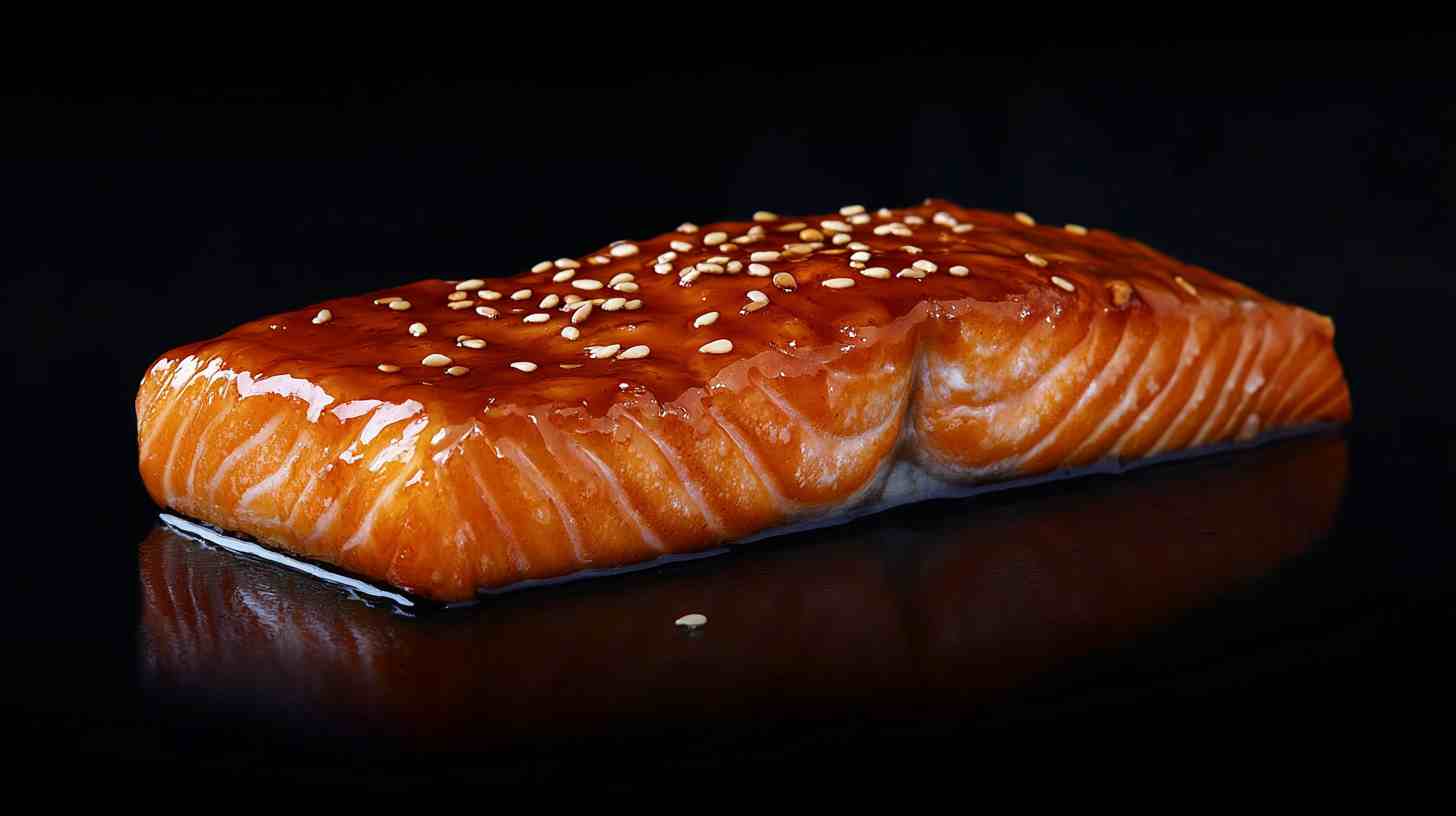 Honey Glazed Air Fryer Salmon