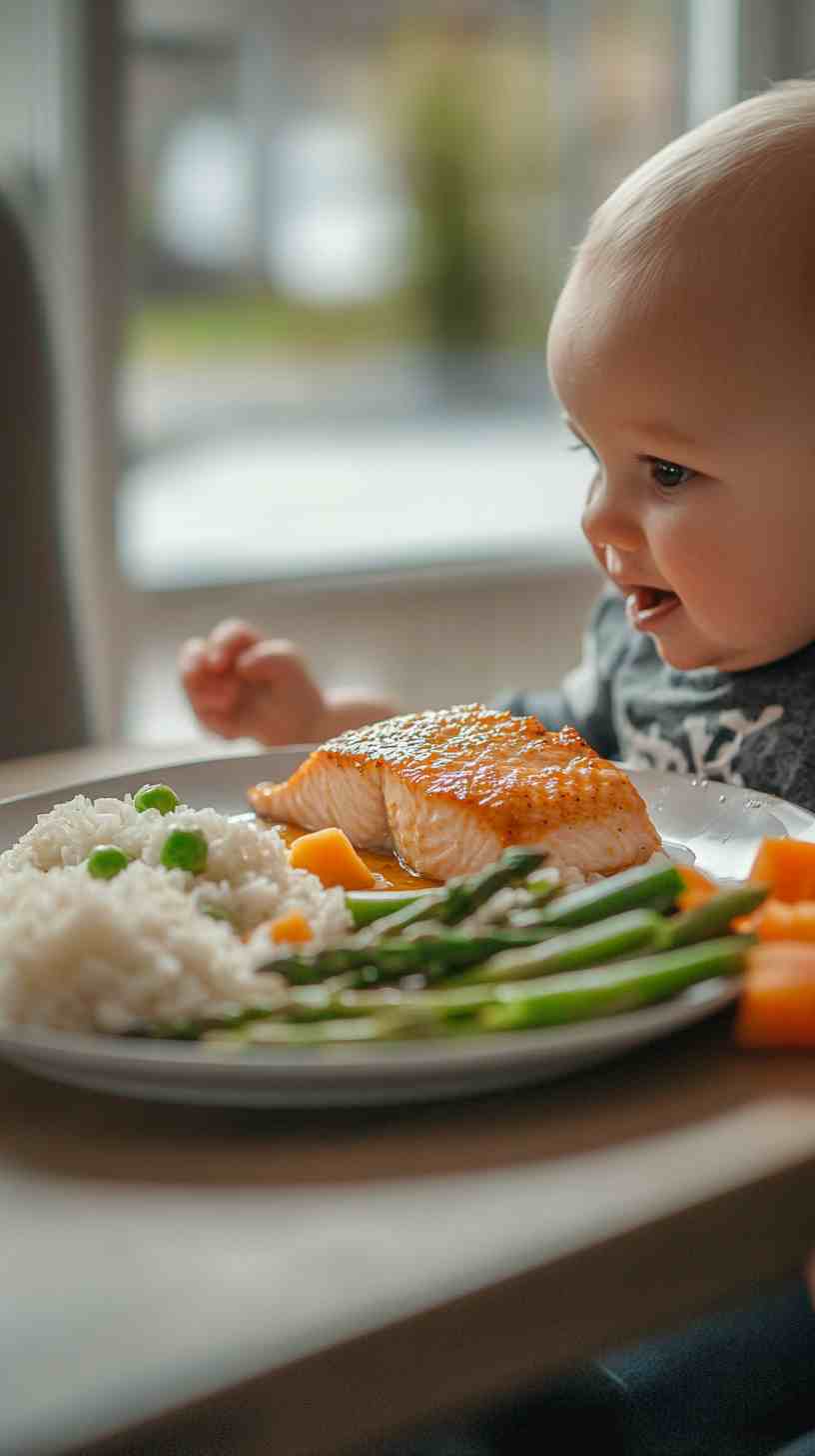 Honey Glazed Air Fryer Salmon