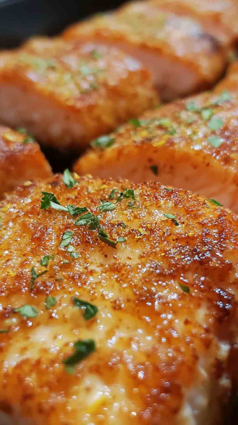 Lemon Herb Air Fryer Salmon Fillets