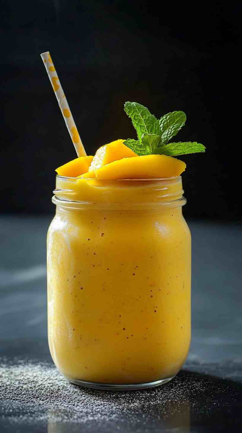 Mango and Banana Energizer Smoothie
