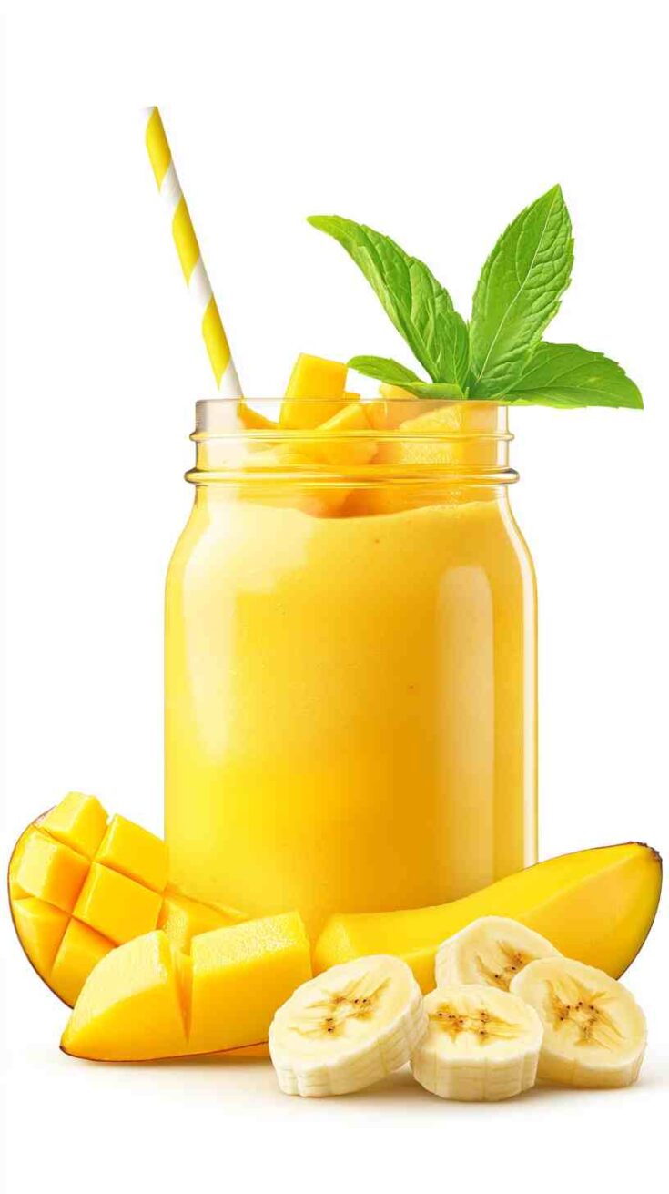 Mango and Banana Energizer Smoothie