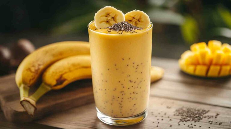 Mango and Banana Energizer Smoothie