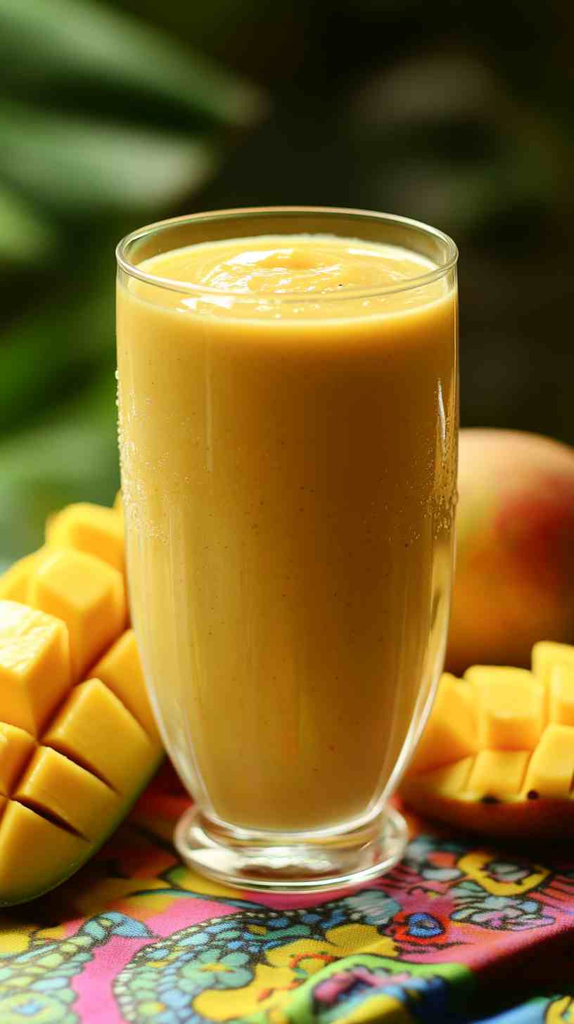Mango and Banana Energizer Smoothie