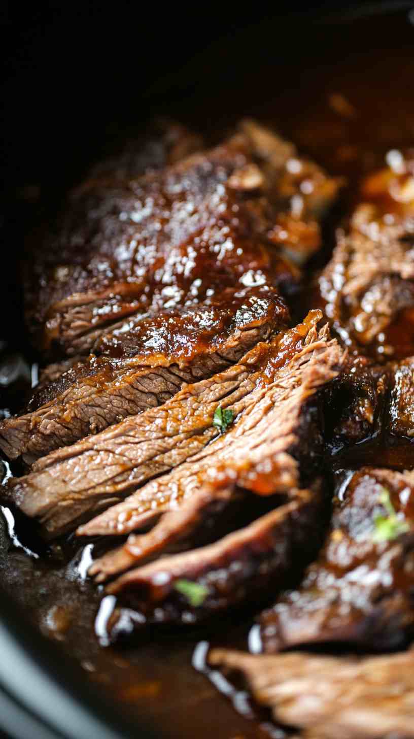Mouthwatering BBQ Chuck Roast in the Slow Cooker
