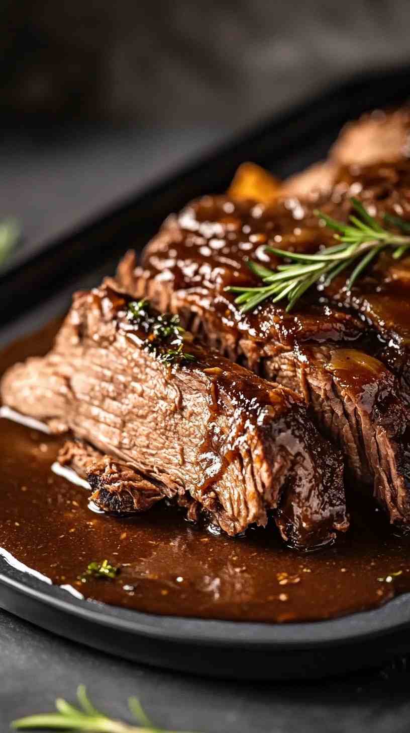 Mouthwatering BBQ Chuck Roast in the Slow Cooker
