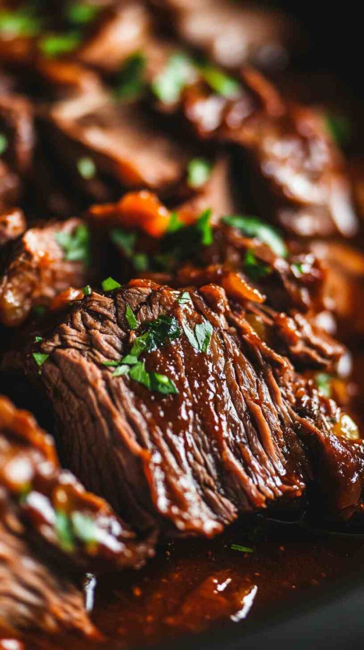 Mouthwatering BBQ Chuck Roast in the Slow Cooker