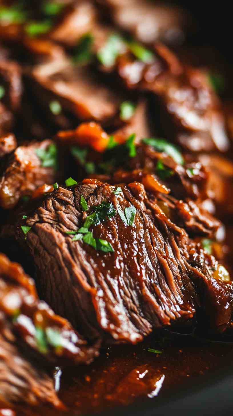 Mouthwatering BBQ Chuck Roast in the Slow Cooker