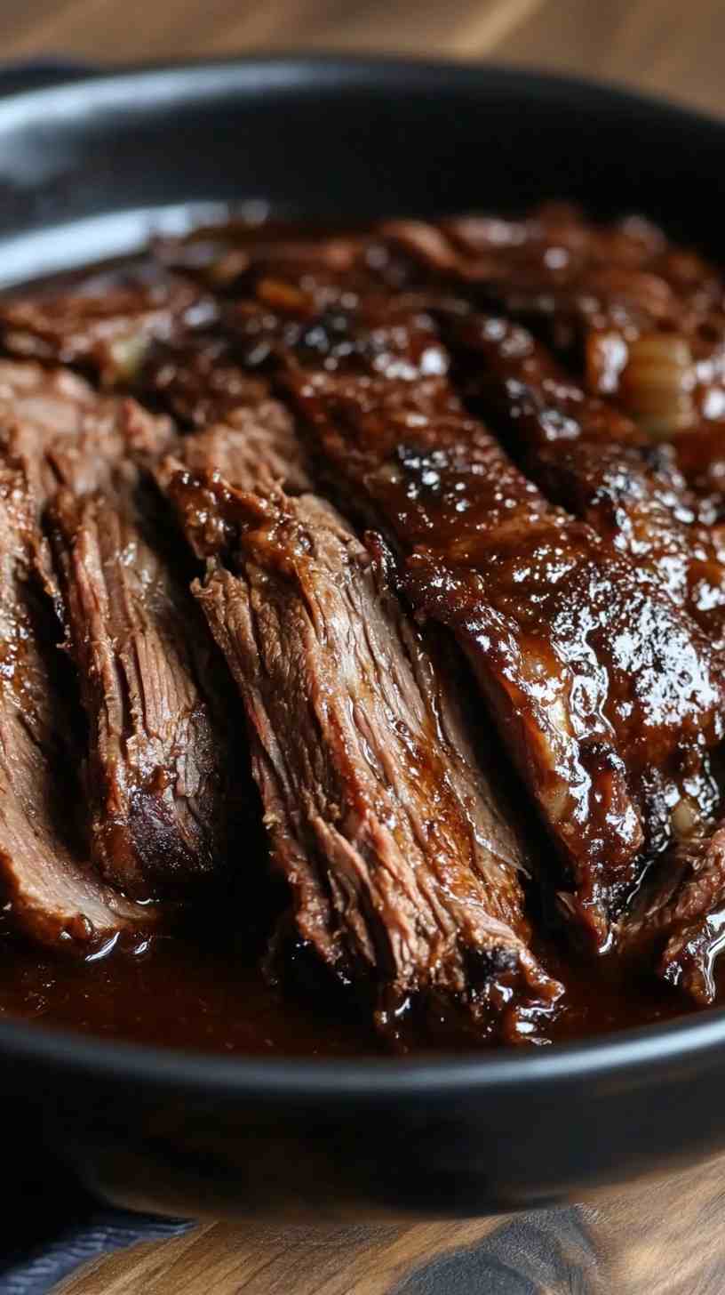Mouthwatering BBQ Chuck Roast in the Slow Cooker