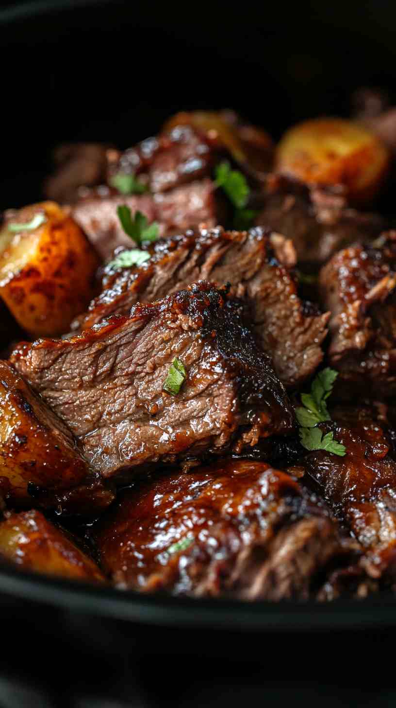 Mouthwatering BBQ Chuck Roast in the Slow Cooker