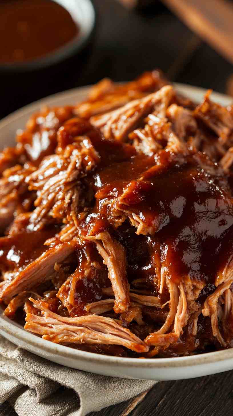 Mouthwatering Slow Cooker Pulled Pork with BBQ Sauce