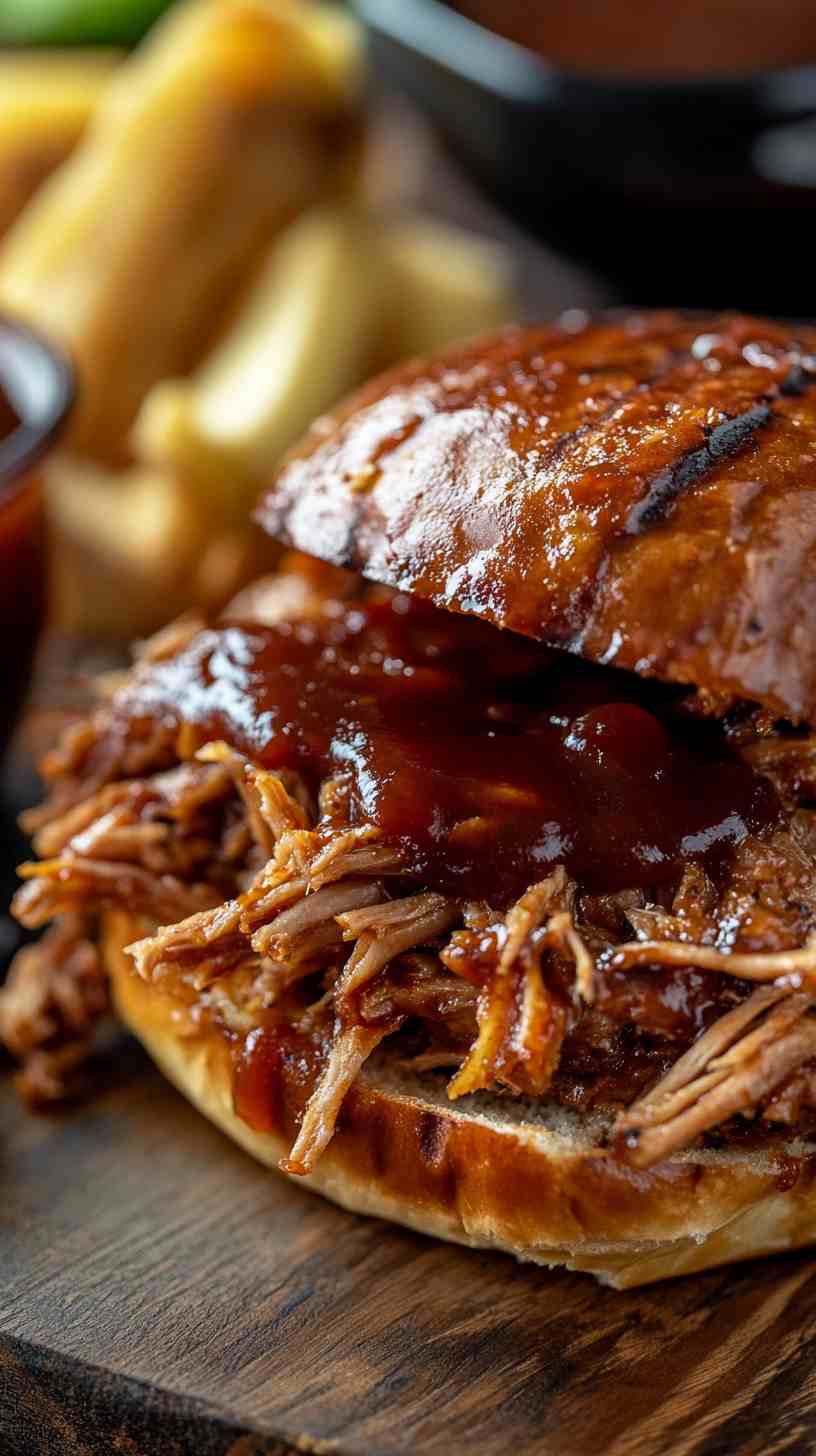 Mouthwatering Slow Cooker Pulled Pork with BBQ Sauce