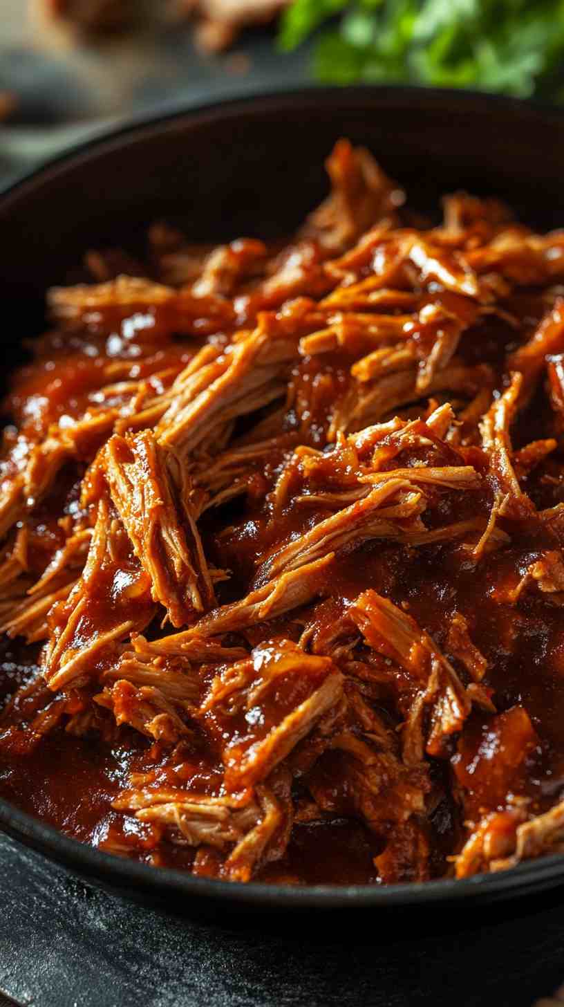 Mouthwatering Slow Cooker Pulled Pork with BBQ Sauce