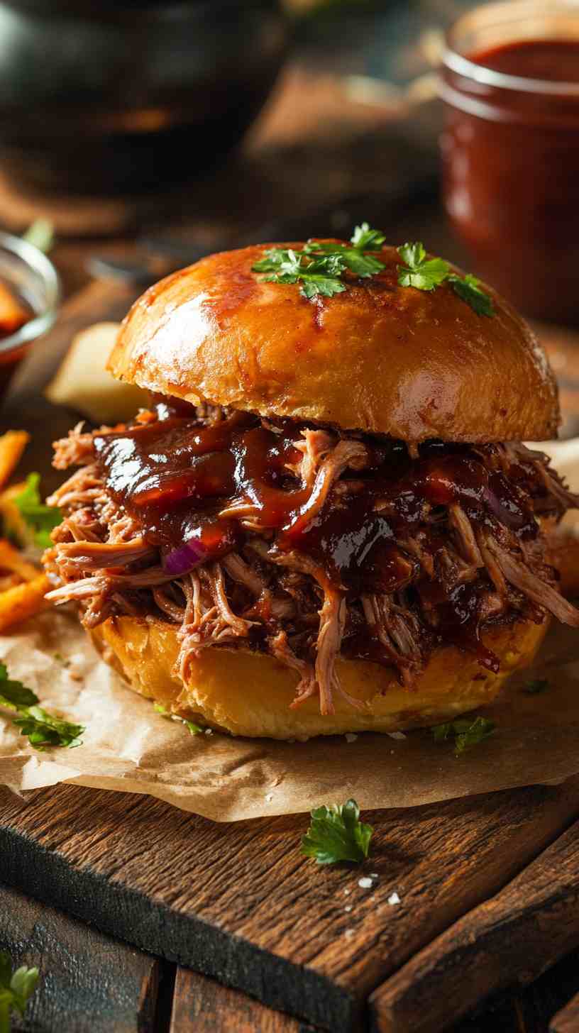 Mouthwatering Slow Cooker Pulled Pork with BBQ Sauce