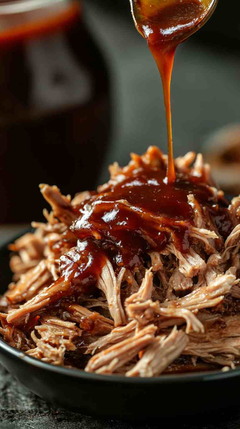 Mouthwatering Slow Cooker Pulled Pork with BBQ Sauce
