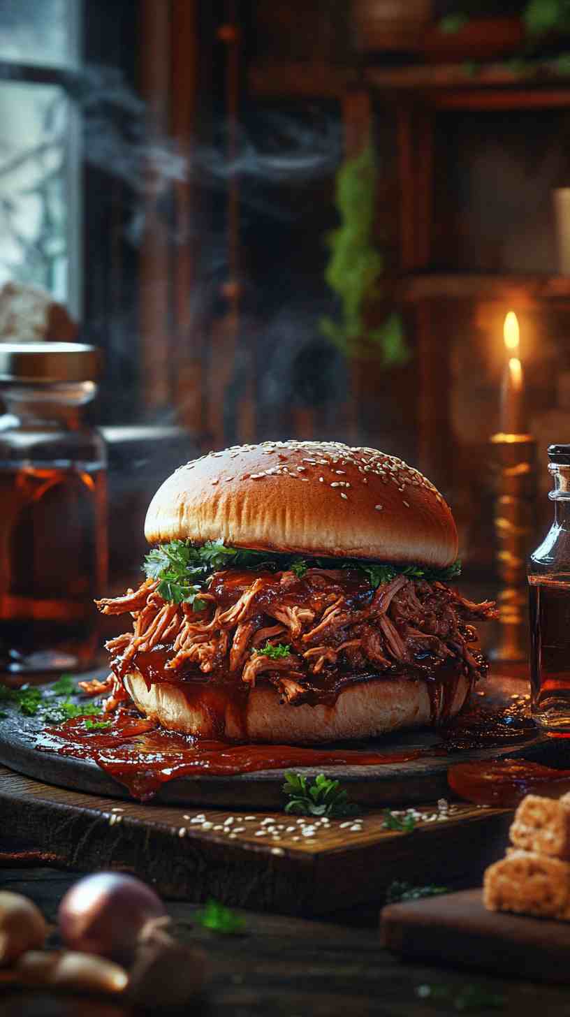 Mouthwatering Slow Cooker Pulled Pork with BBQ Sauce
