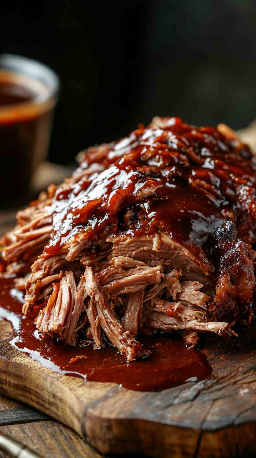 Mouthwatering Slow Cooker Pulled Pork with BBQ Sauce