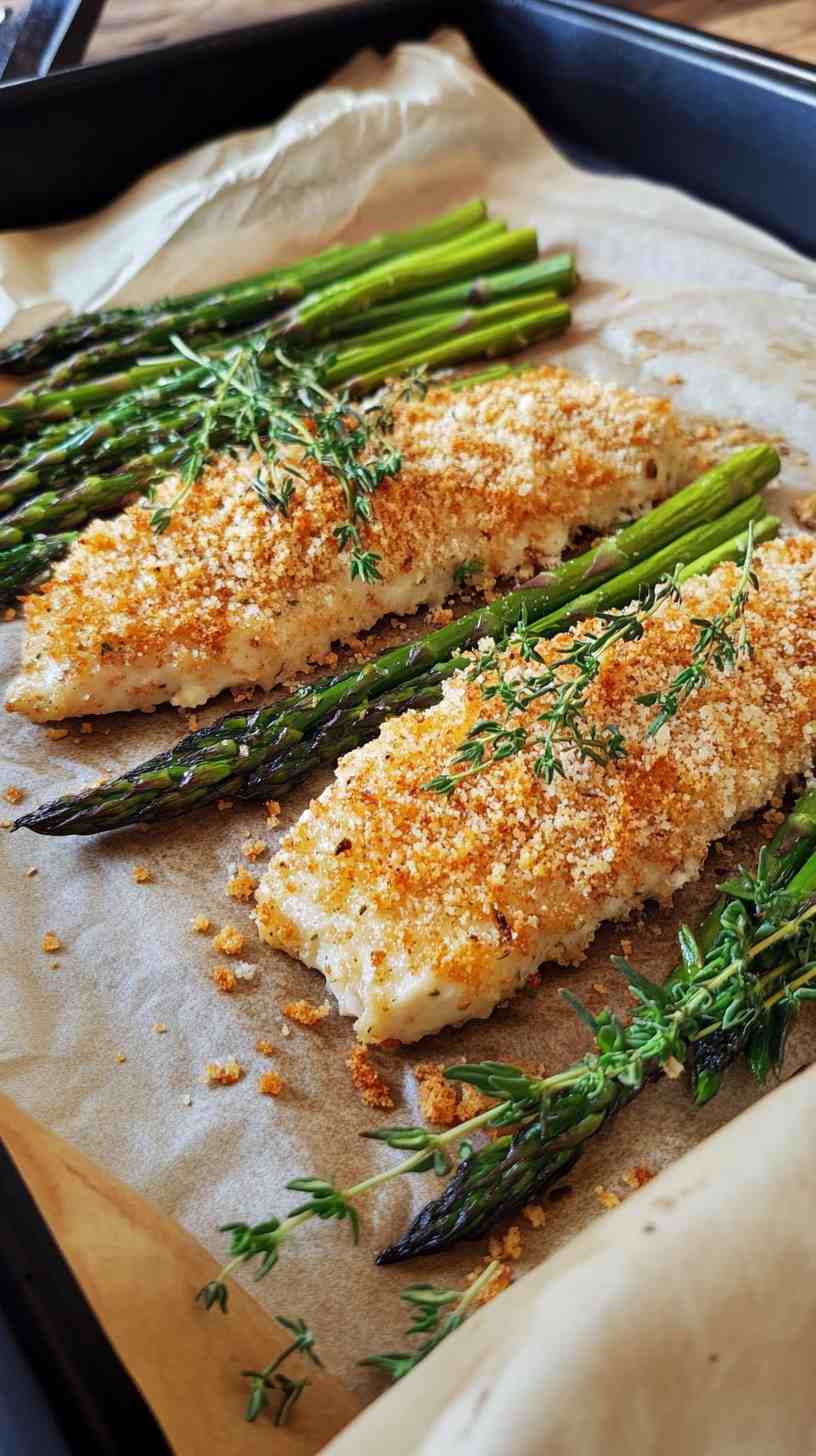 Parmesan-Crusted Air Fryer Asparagus
