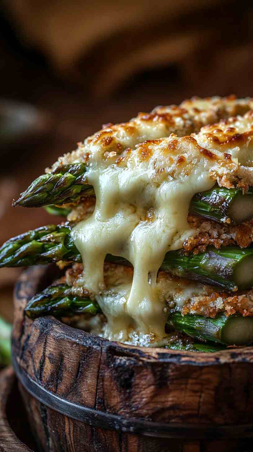Parmesan-Crusted Air Fryer Asparagus