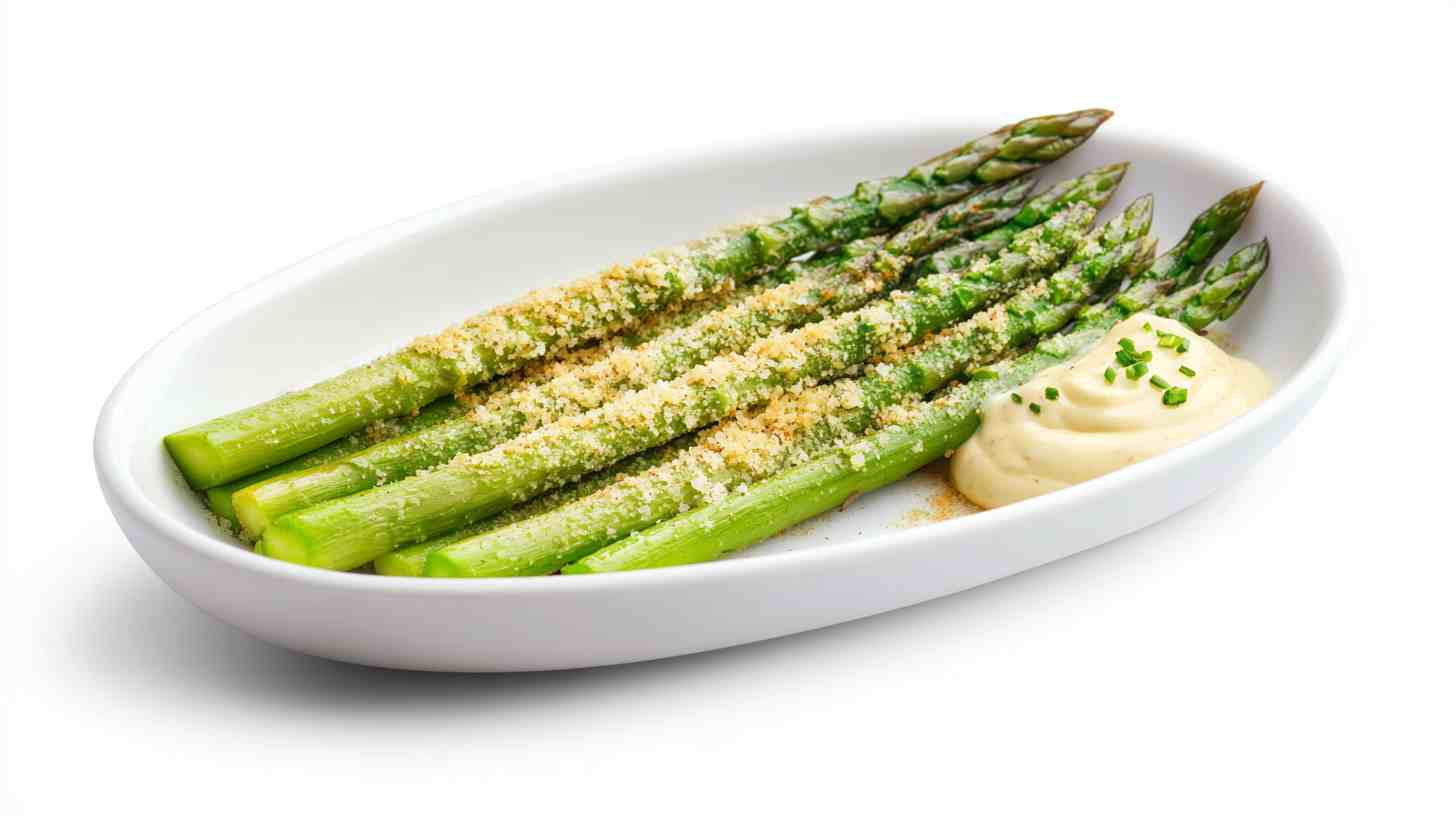 Parmesan-Crusted Air Fryer Asparagus