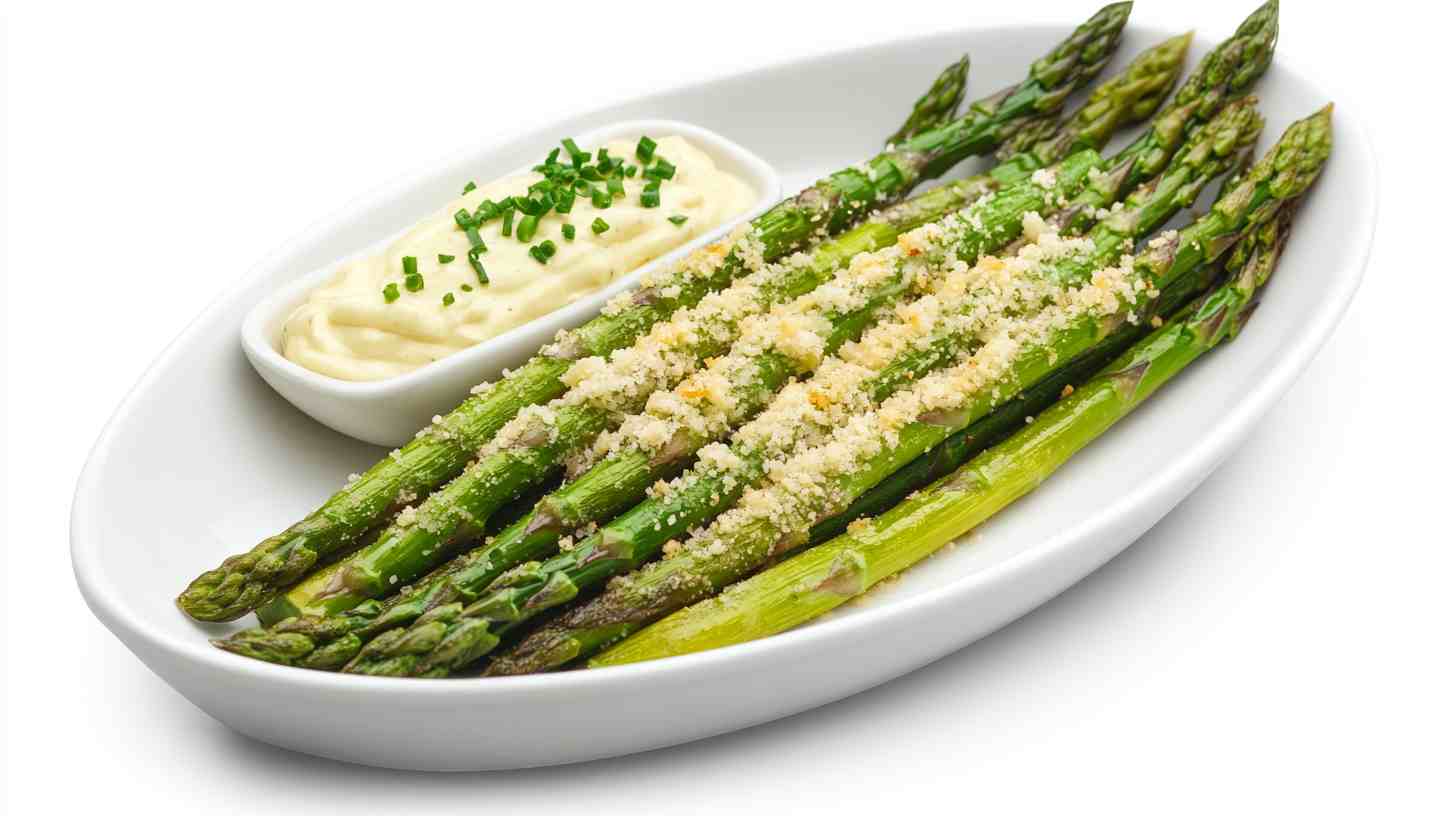 Parmesan-Crusted Air Fryer Asparagus