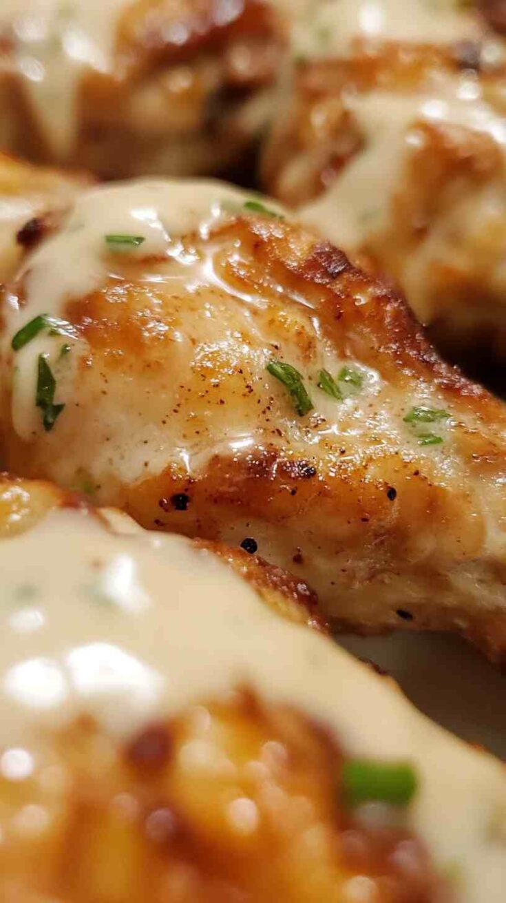 Ranch-Seasoned Air Fryer Chicken Wings