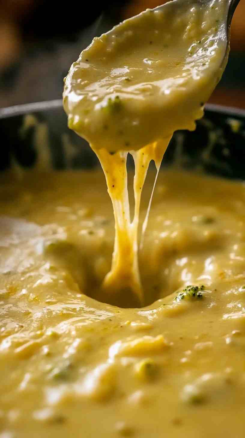 Rich and Creamy Broccoli Cheddar Soup