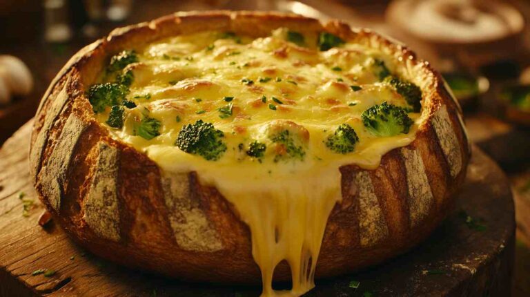 Rich and Creamy Broccoli Cheddar Soup