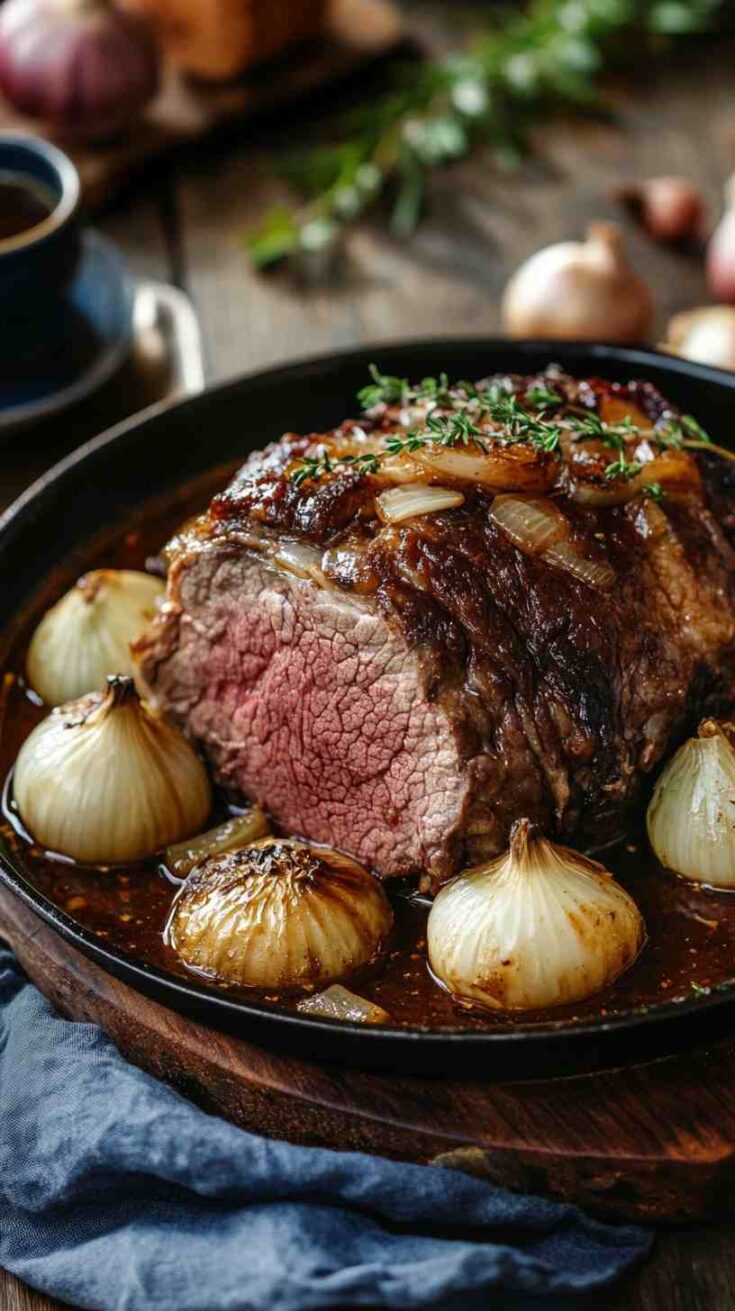Rich and Flavorful Onion Soup Crock Pot Chuck Roast