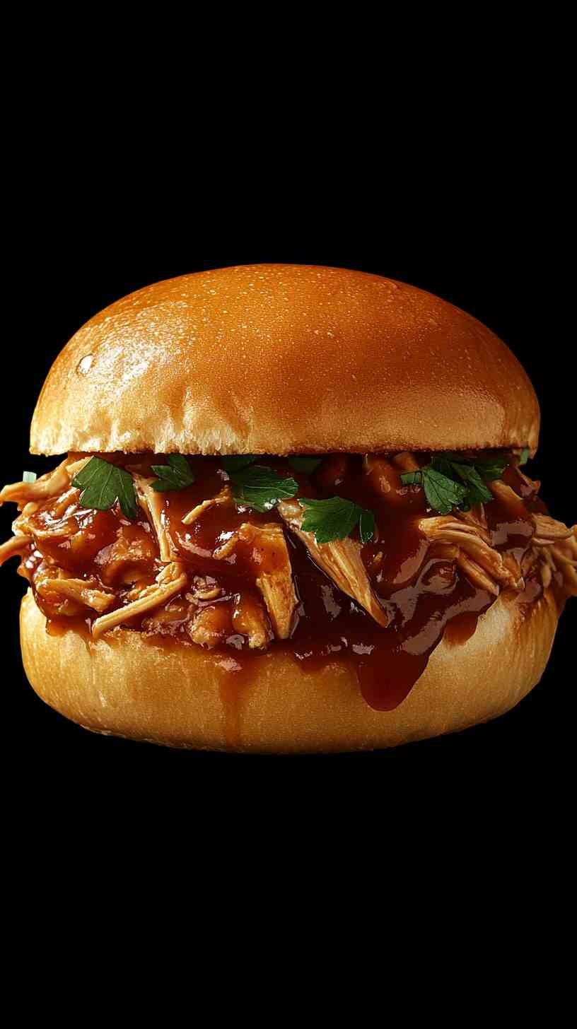 Slow-Cooker BBQ Chicken Sliders