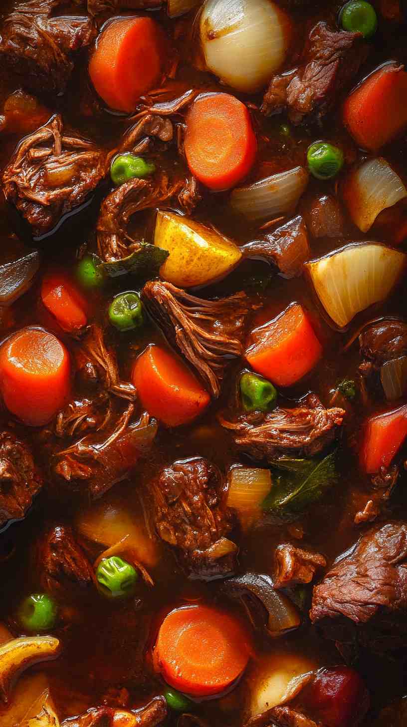 Slow Cooker Beef and Stout Casserole