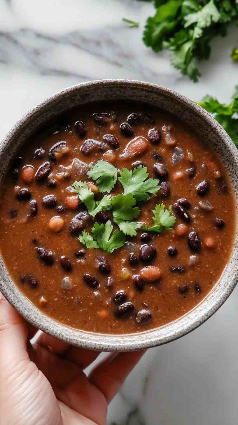 Slow Cooker Black Beans for Meal Prep Made Easy