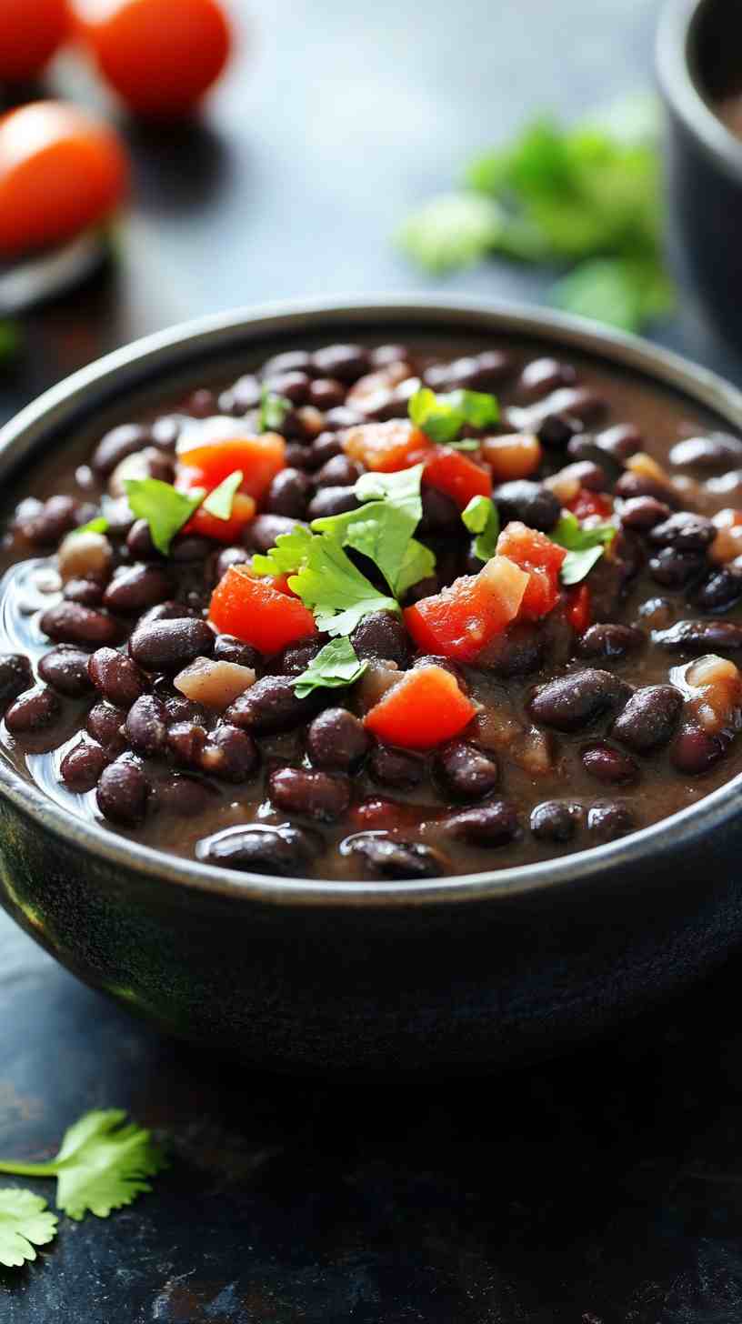 Slow Cooker Black Beans for Meal Prep Made Easy