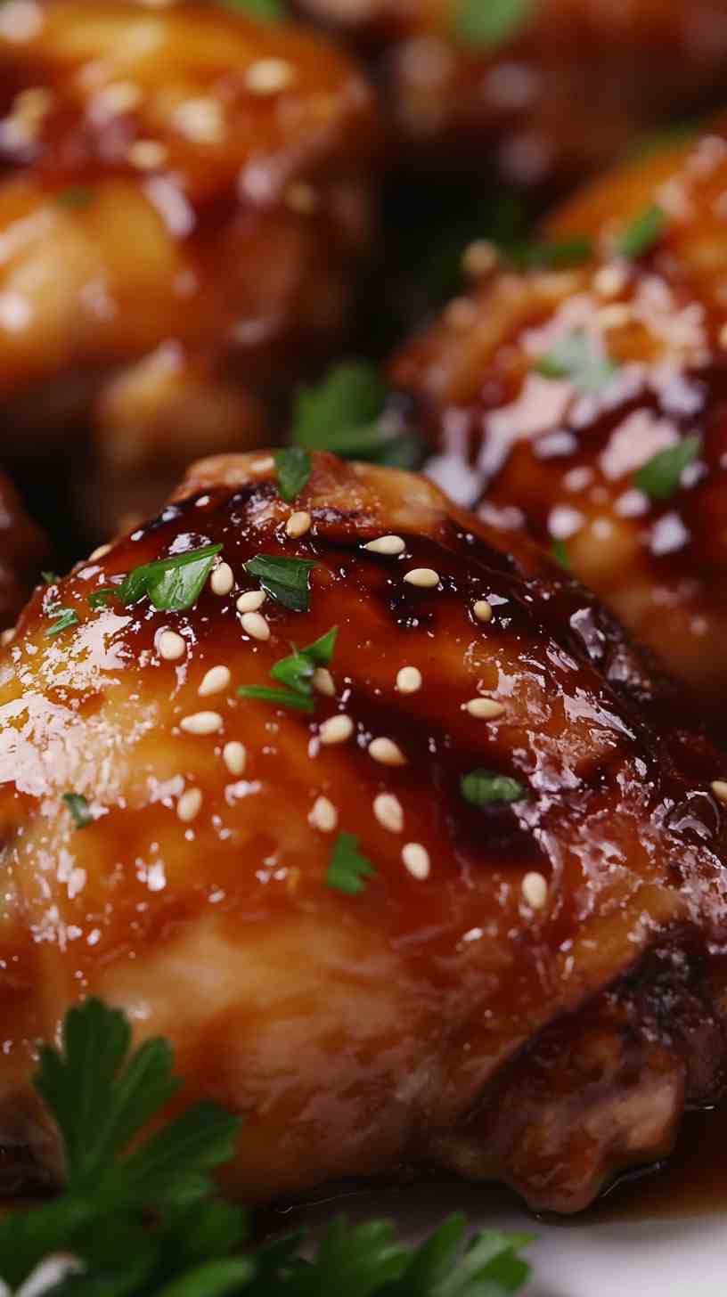 Slow-Cooker Honey BBQ Chicken Delight