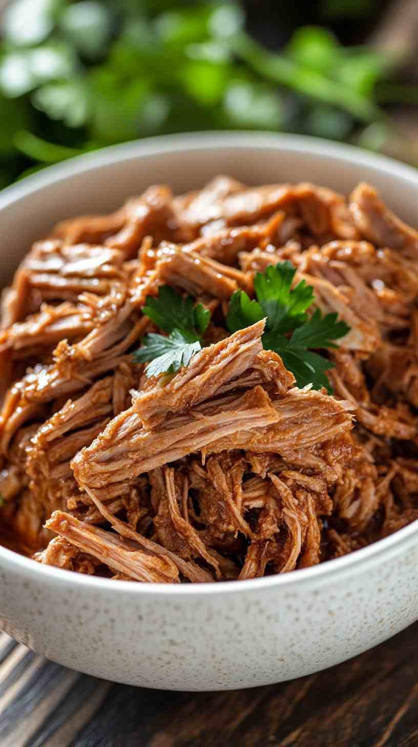 Slow Cooker Pulled Pork Simple Ingredients, Big Flavor