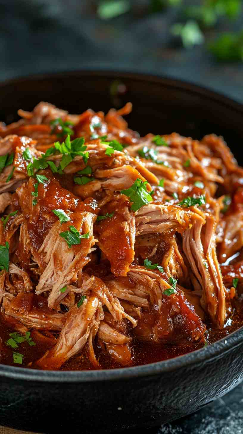 Slow Cooker Pulled Pork Simple Ingredients, Big Flavor
