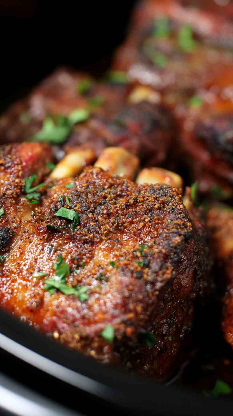 Slow Cooker Pulled Pork with a Savory Spice Rub