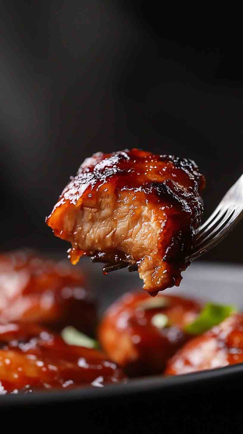 Smoky Maple BBQ Chicken in the Crockpot